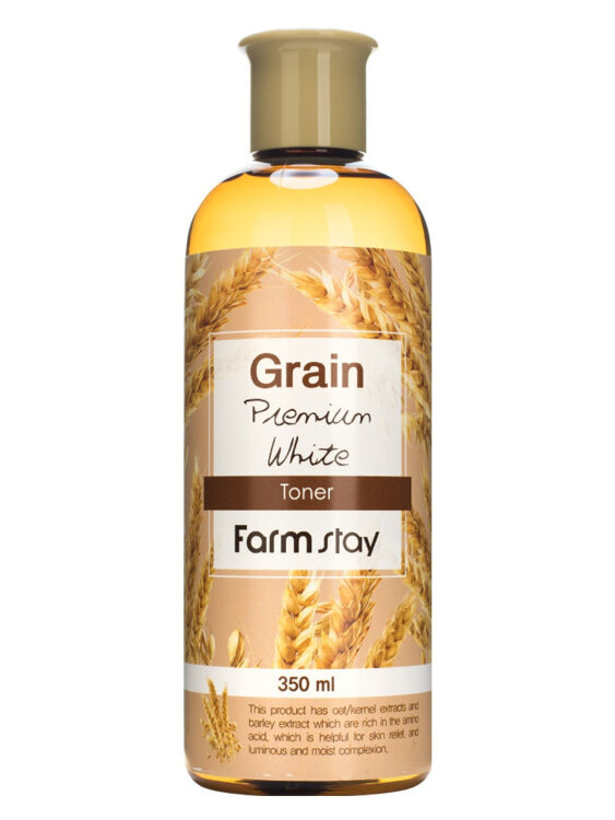 Тонер для лица FarmStay Grain Premium White Toner