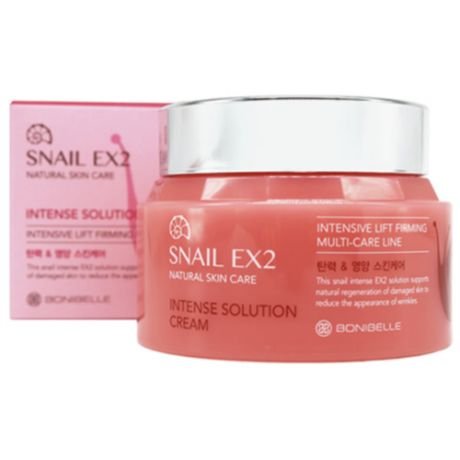 ENOUGH Крем для лица с эффектом лифтинга Bonibelle Snail Ex2 Intense Solution Cream