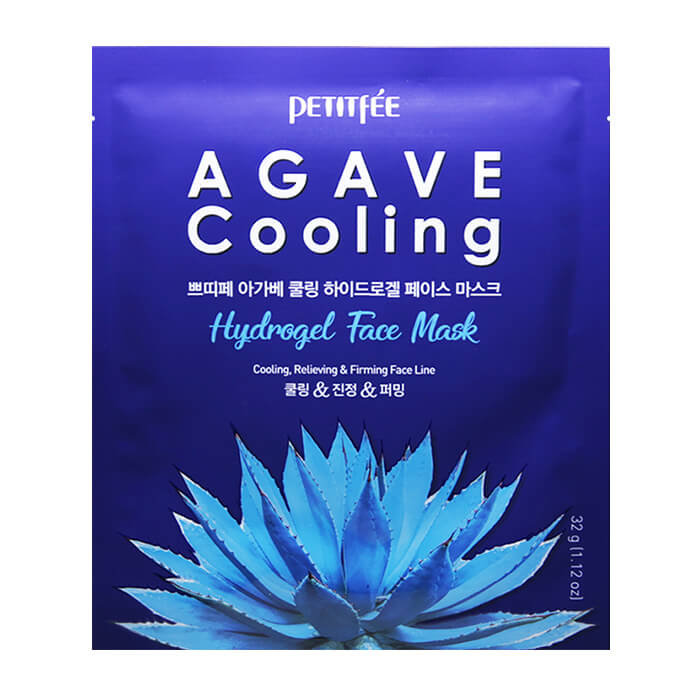 Petitfee Mаска с экстрактом агавы гидрогелевая oхлаждающая Agave Cooling Hydrogel Face Mask