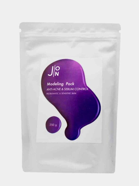 Альгинатная маска для лица J:ON Anti-Acne & Sebum Control Modeling Pack, 250 гр