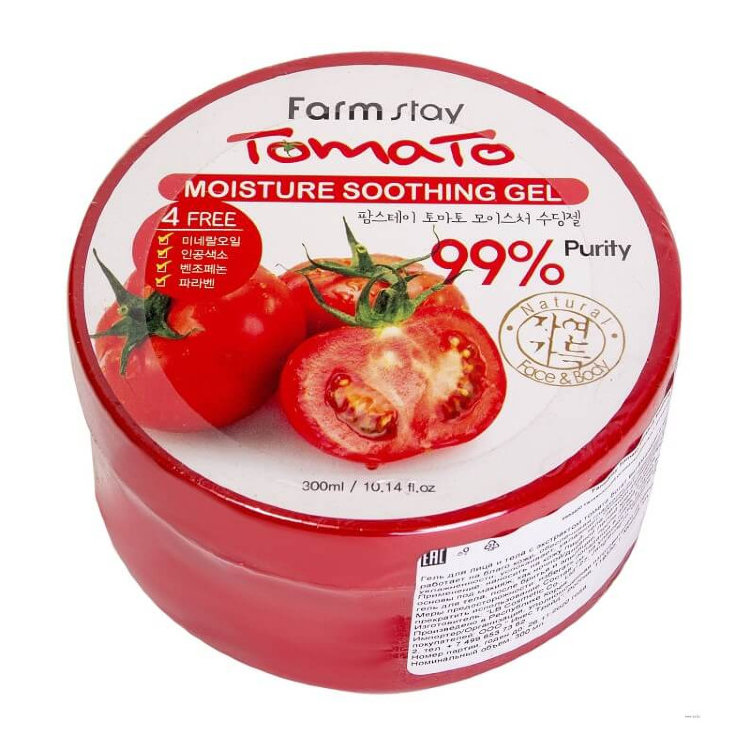  Гель с экстрактом томата многофункциональный FarmStay Tomato Moisture Soothing Gel