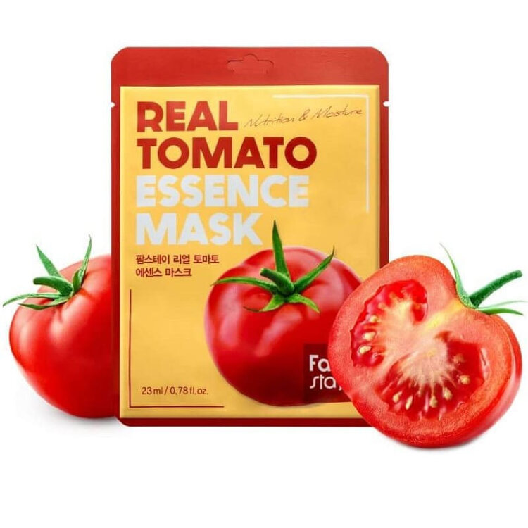 Маска для лица с экстрактом томата FarmStay Real Tomato Essence Mask