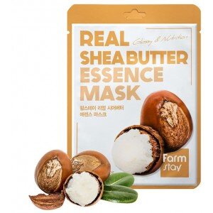 Маска для лица с маслом ши FarmStay Real Shea Butter Essence Mask