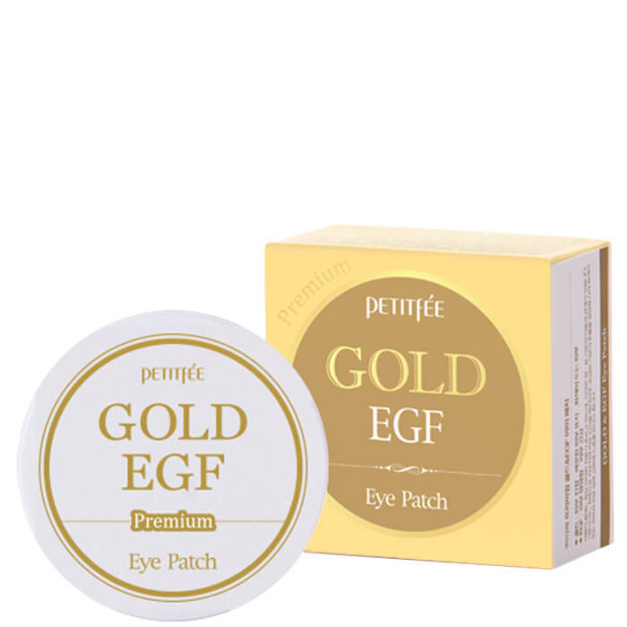 Petitfee Гидрогелевые патчи для глаз Premium Gold & EGF Eye Patch
