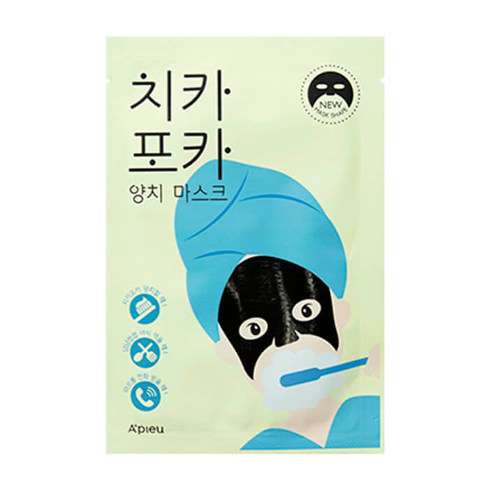 Утренняя тканевая маска для лица A'Pieu Chi Ka Po Ka Tooth Brushing Mask