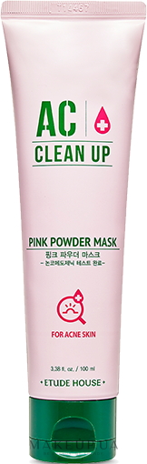  Маска с розовой глиной для проблемной кожи ETUDE HOUSE  AC Clean Up Pink Powder Mask 