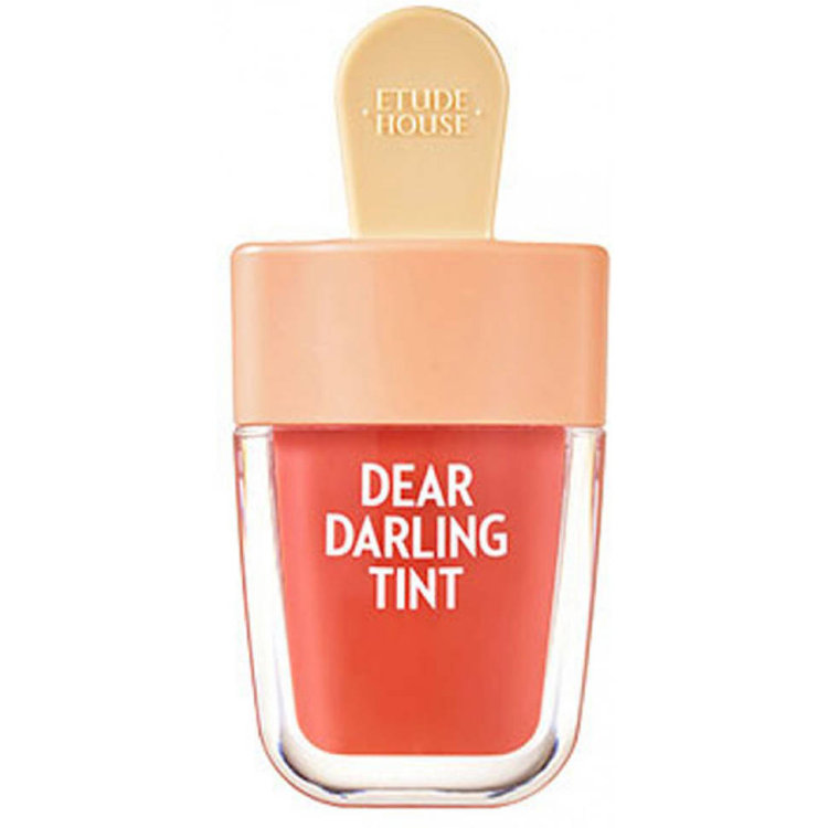 Увлажняющий гелевый тинт для губ Etude House Красный Абрикос Dear Darling Water Gel Tint Apricot Red