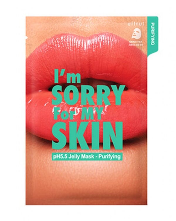 Тканевая маска pH5.5  I'm Sorry for My Skin  Jelly Mask - Purifying,  33 мл.