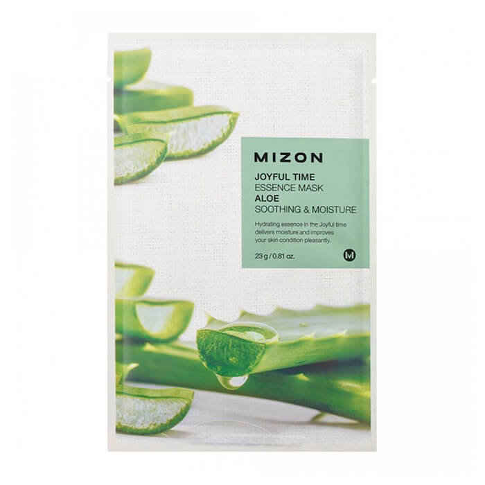 Mizon Тканевая маска для лица с экстрактом сока алоэ Joyful Time Essence Mask Aloe