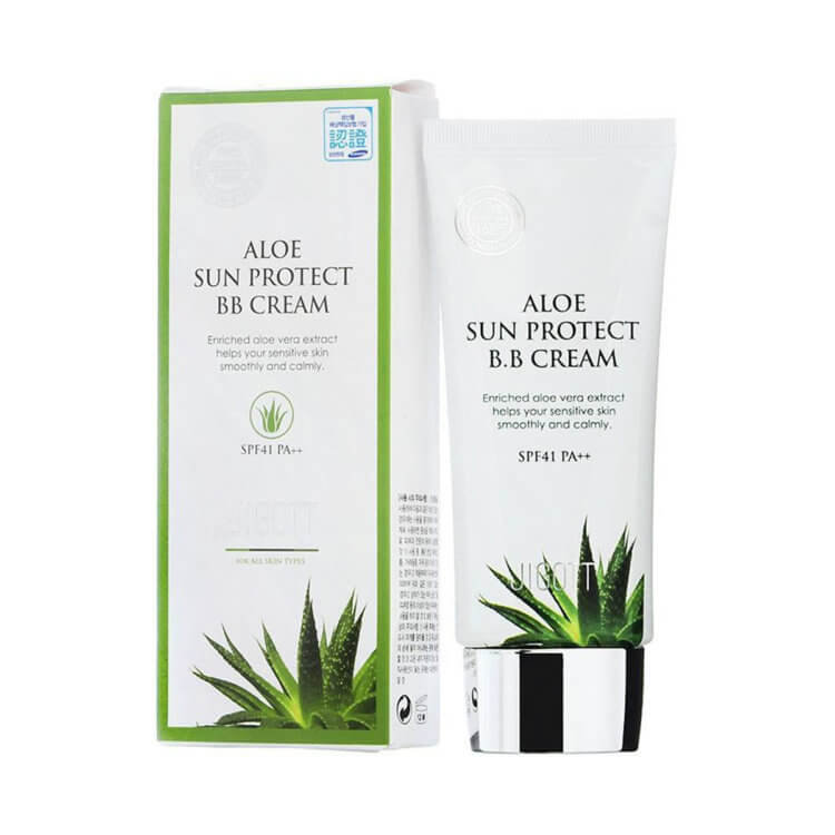 JIGOTT  ВВ-крем с экстрактом алоэ  Aloe Sun Protect BB Cream Spf41 Pa++