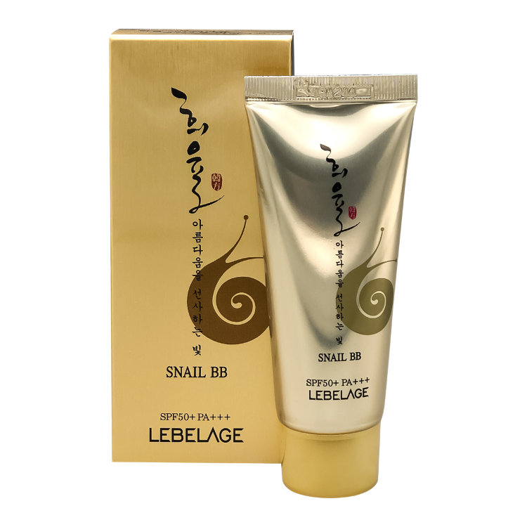   ВВ крем с улиточным муцином LEBELAGE  Heeyul Premium Snail BB Cream SPF 50+/PA+++ 