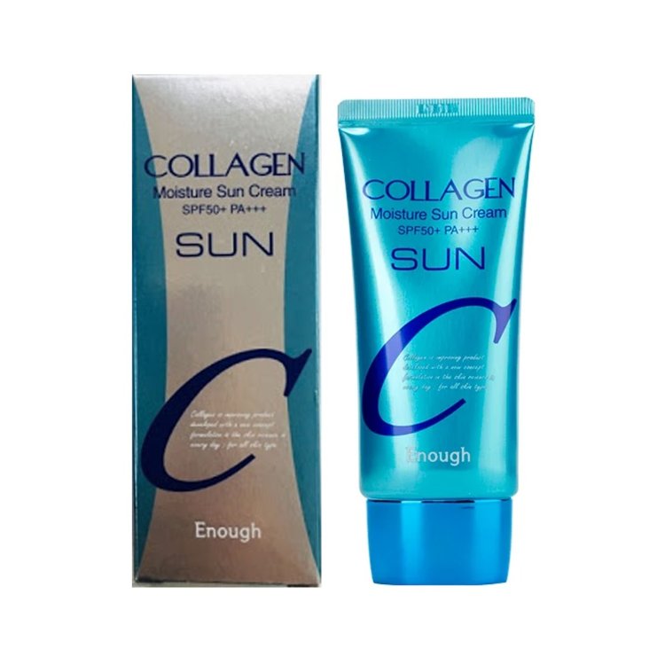 ENOUGH Солнцезащитный крем с коллагеном Collagen Moisture Sun Cream SPF50+ PA+++
