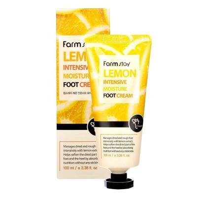 FarmStay Крем для ног с экстрактом лимона Lemon Intensive Moisture Foot Cream 