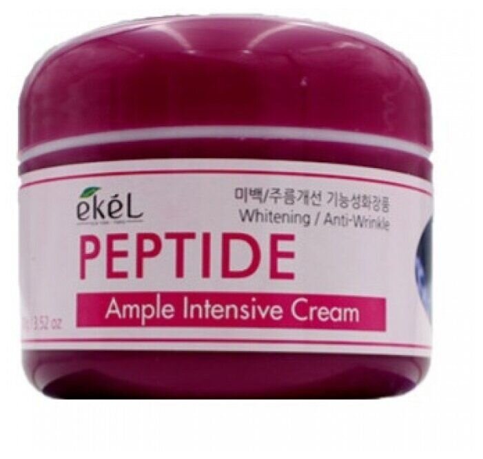 EKEL Крем для лица ампульный с пептидами Ample Intensive Cream Peptide