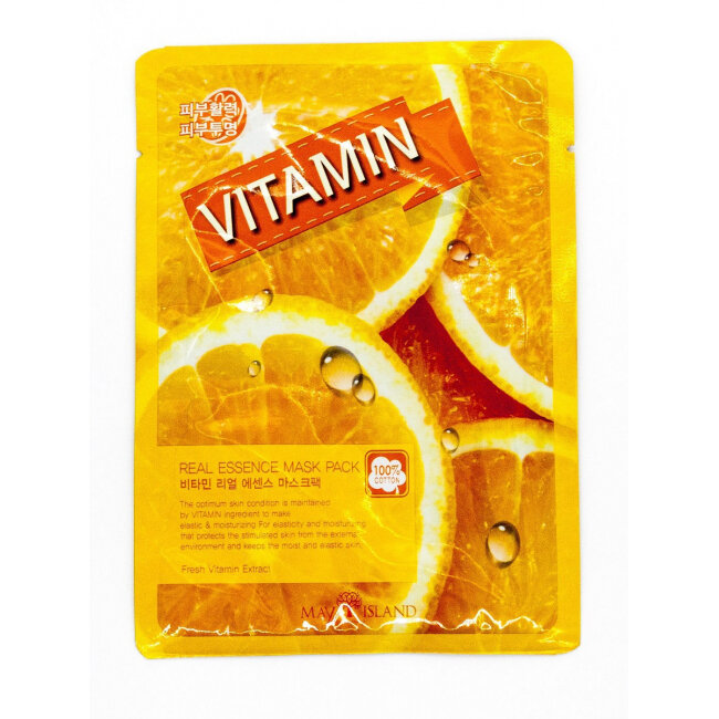 Маска витаминизированная MAY ISLAND Real Essense Vitamin Mask Pack 25 мл