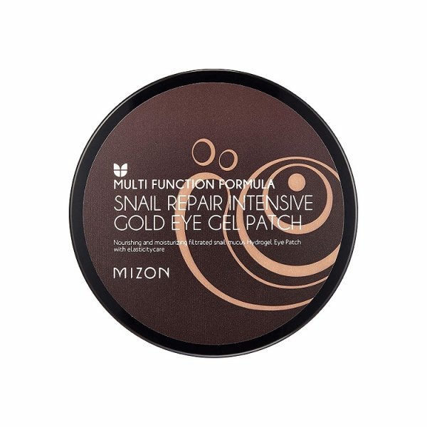 Mizon Патчи с улиточным муцином гидрогелевые Snail Repair Intensive Gold Eye Gel Patch