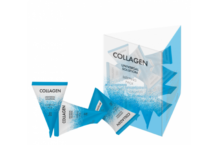 J:ON НАБОР Маска для лица Collagen Universal Solution Sleeping Pack 20 шт * 5гр.