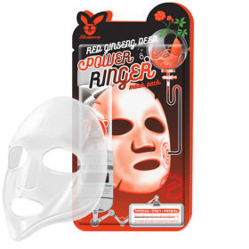  Регенерирующая маска с экстрактом красного женьшеня Elizavecca Deep Power Ringer Mask Pack Red Ginseng 
