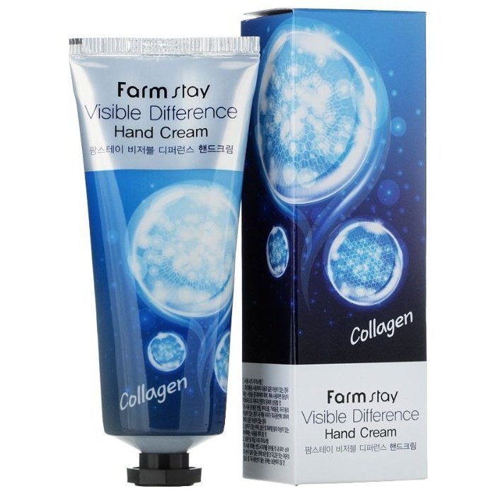 FarmStay  Крем для рук с коллагеном Visible Difference Collagen Hand Cream