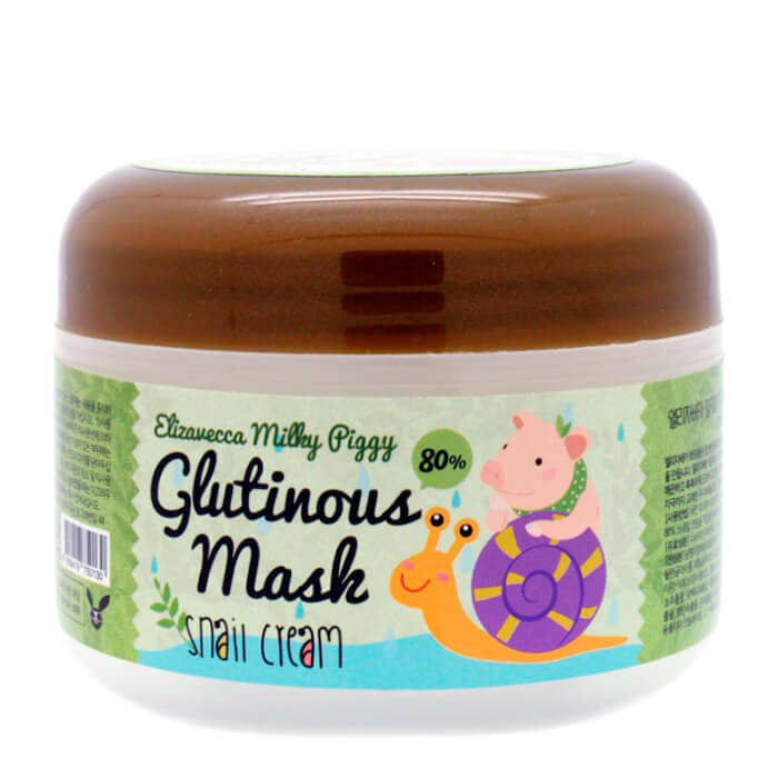 Elizavecca Крем-маска с муцином улитки Milky Piggy Glutinous Mask 80% Snail Cream